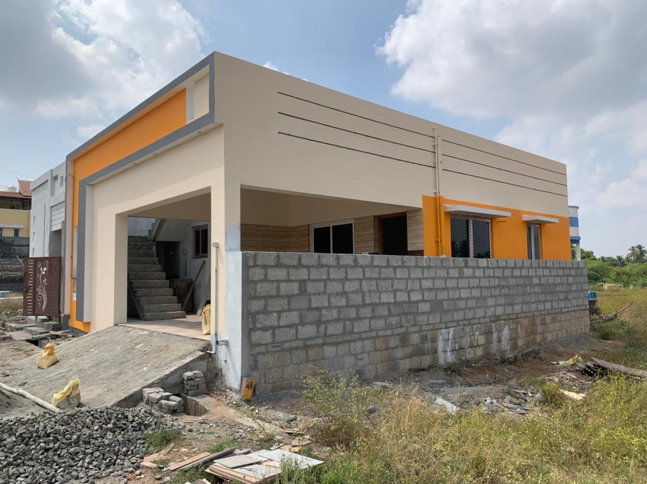 Villa Exterior Facade Finishing